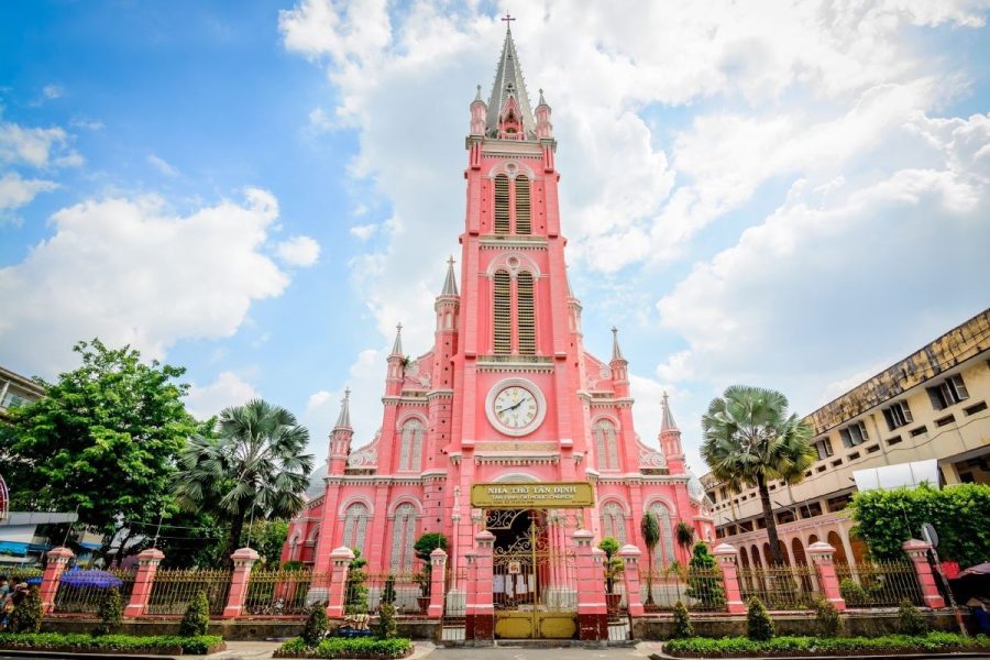 Tan Dinh Pink Church - Ho Chi Minh Sightseeing Tour Highlights & Must-see