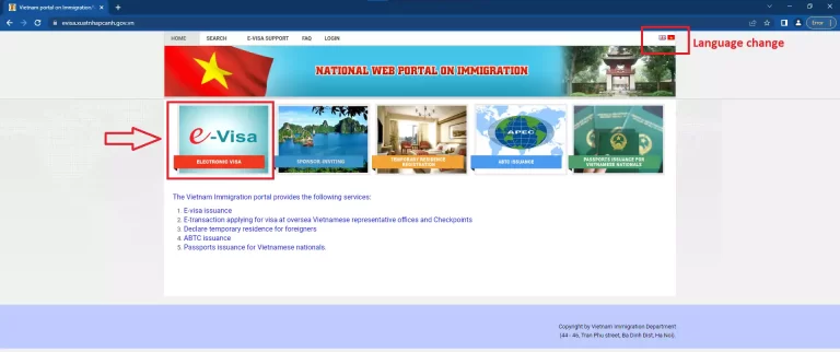Apply Vietnam evisa guide - official website