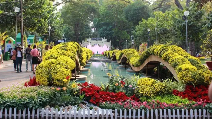 Tao Dan Park Flower Festival - Things to do in Tet 2023