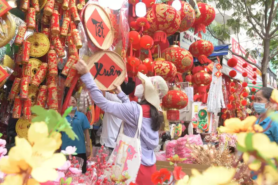 Tet Decoration Shopping Street - Things to do in Tet 2023