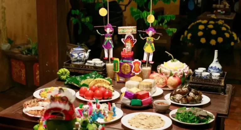 Vietnam Mid-Autumn Festival 2023 latern making by AN Tour Vietnam