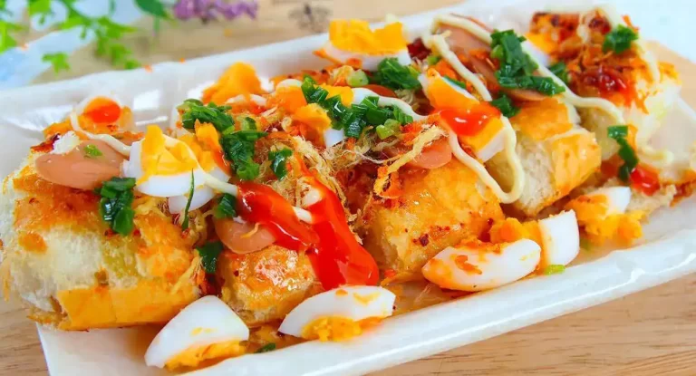 Chili salt bread local food in Ho Chi Minh City by AN Tour Vietnam
