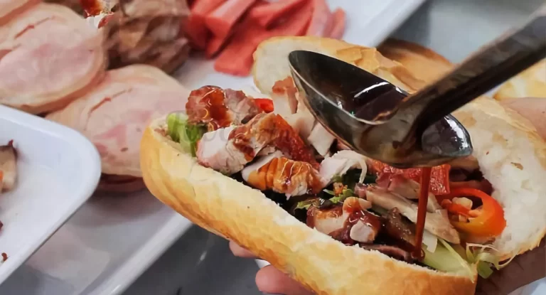 Banh mi local food in Ho Chi Minh City
