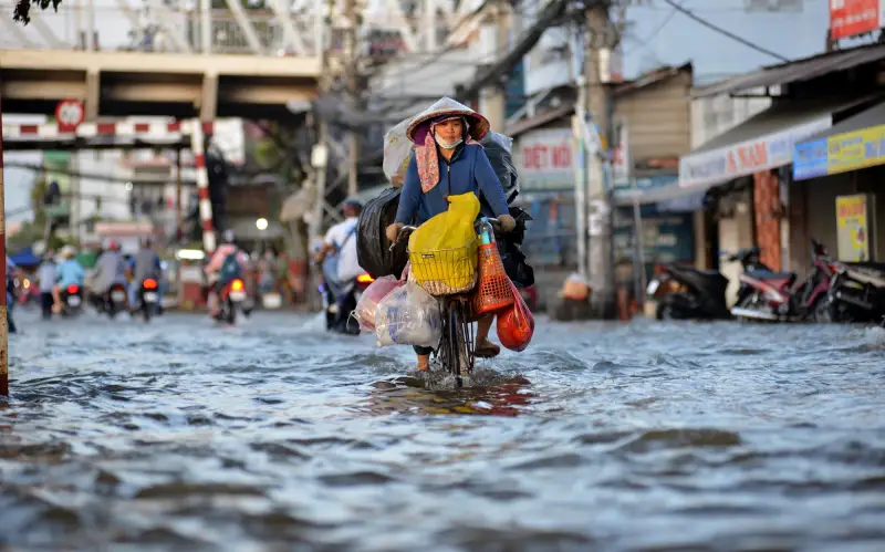 Flood in Vietnam - Best time to travel to Vietnam
