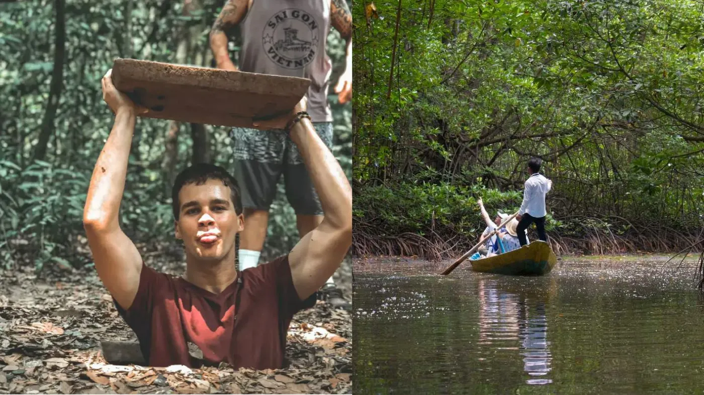 Cu Chi Tunnels vs Can Gio Mangrove Forest