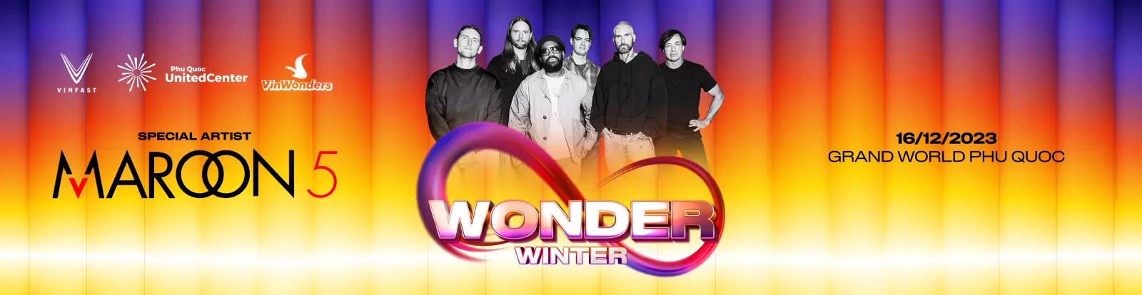 Maroon 5 in Phu Quoc - Vietnam this Christmas 2023