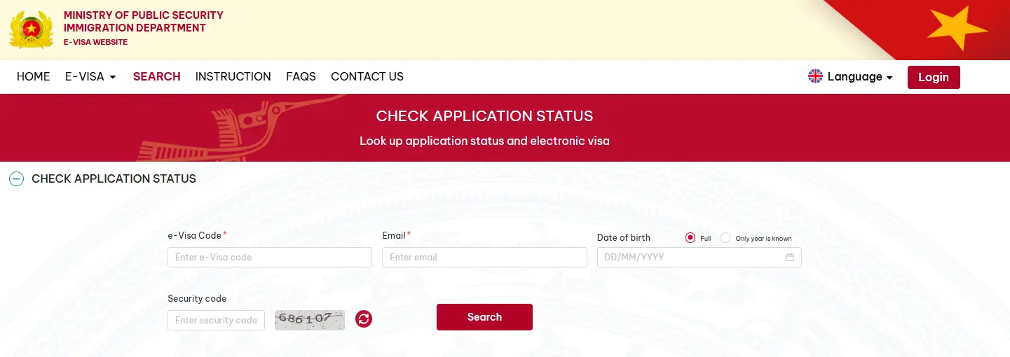 Visit this site to check your Vietnam visa application process