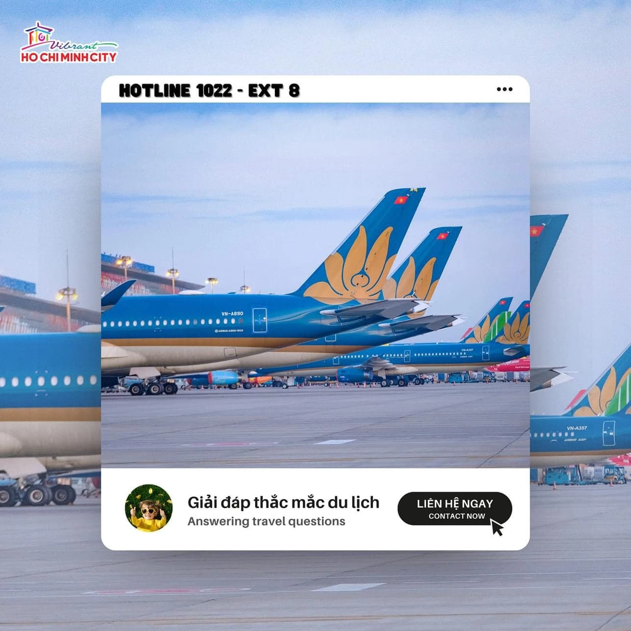 Ho Chi Minh City hotline for tourists