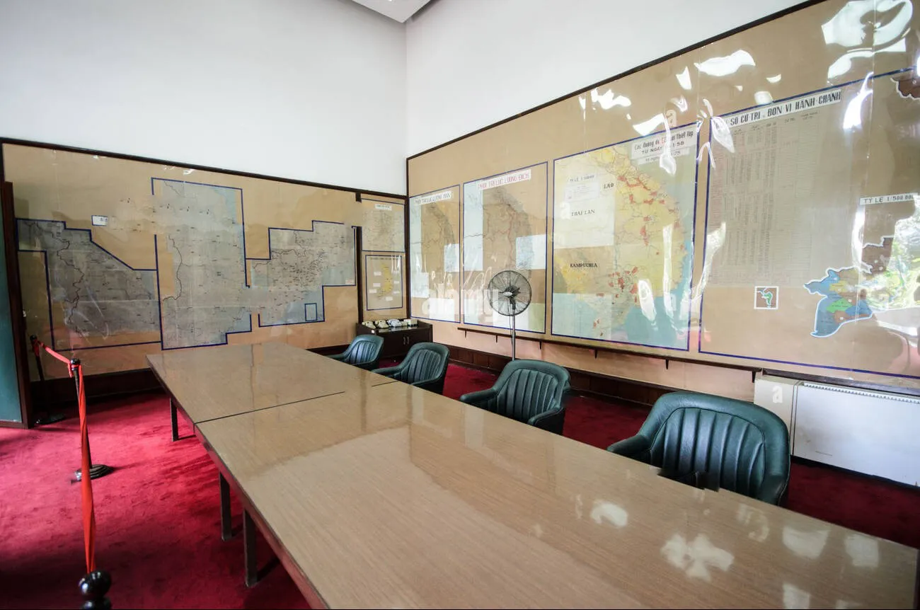 Independence Palace - War Command Room