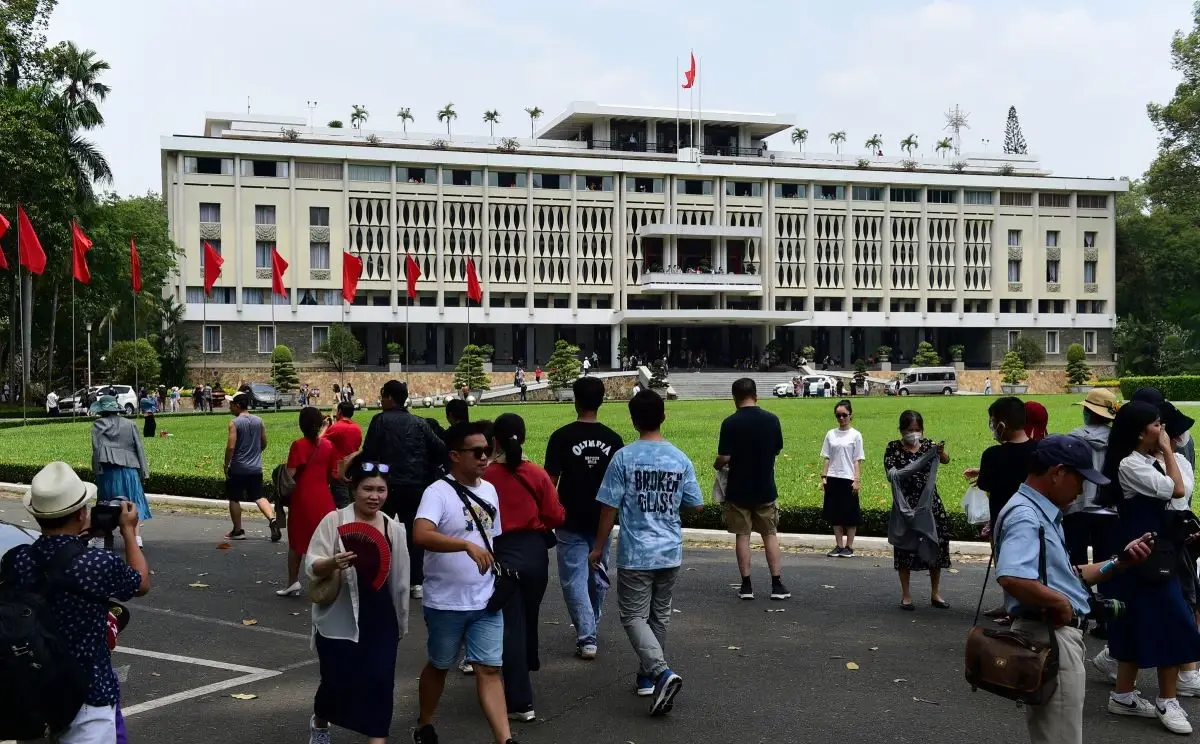 Sometimes overcrowding affects visitor experience at Independence Palace