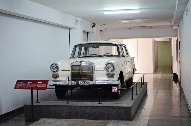 The president car in Independence Palace Ho Chi Minh