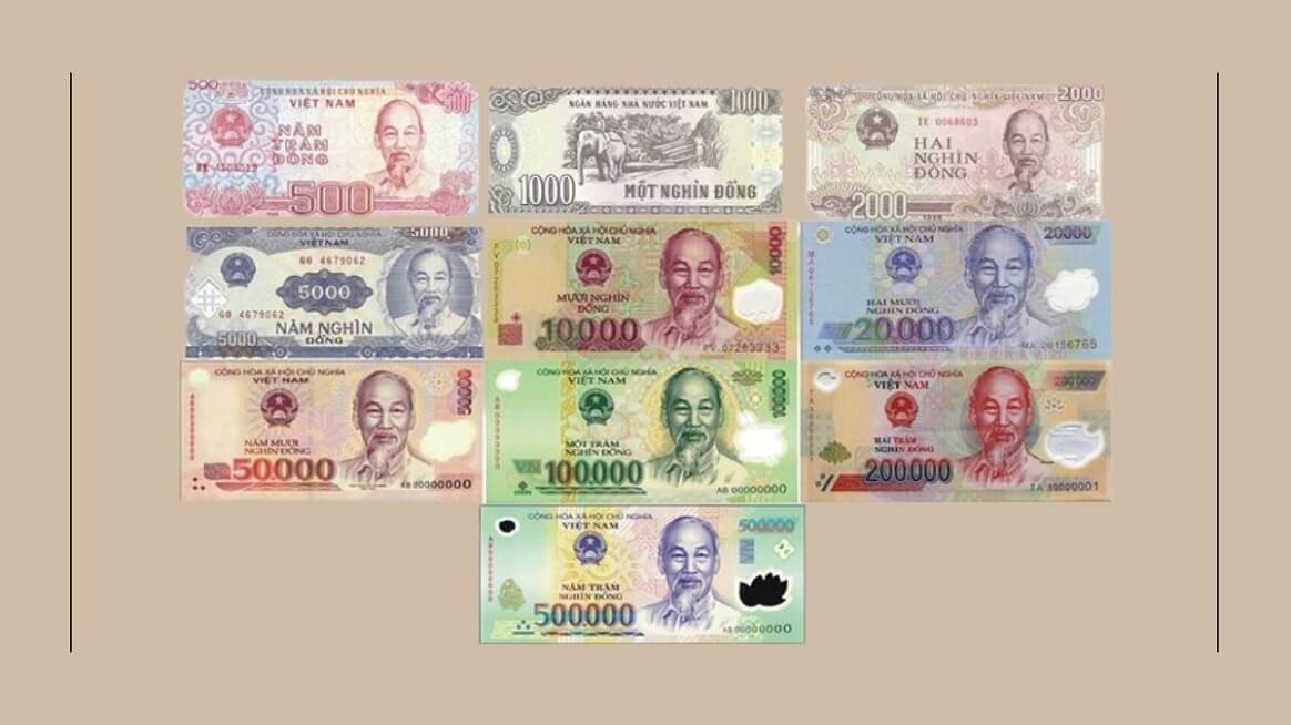 Vietnam Dong (VND) money notes