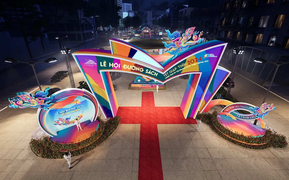 Tet 2024 Book Festival in Ho Chi Minh City - the concept