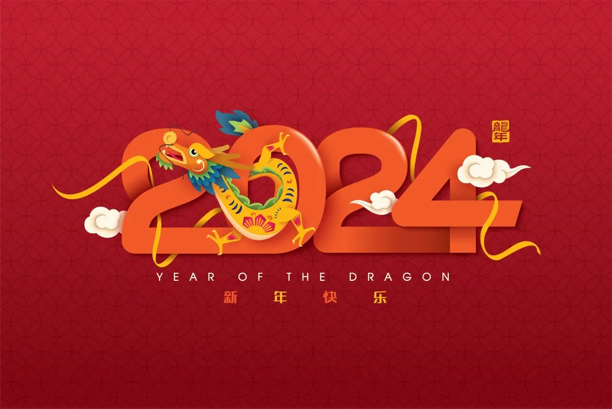 Year of the Dragon 2024 will appear on Nguyen Hue Walking Street decorations