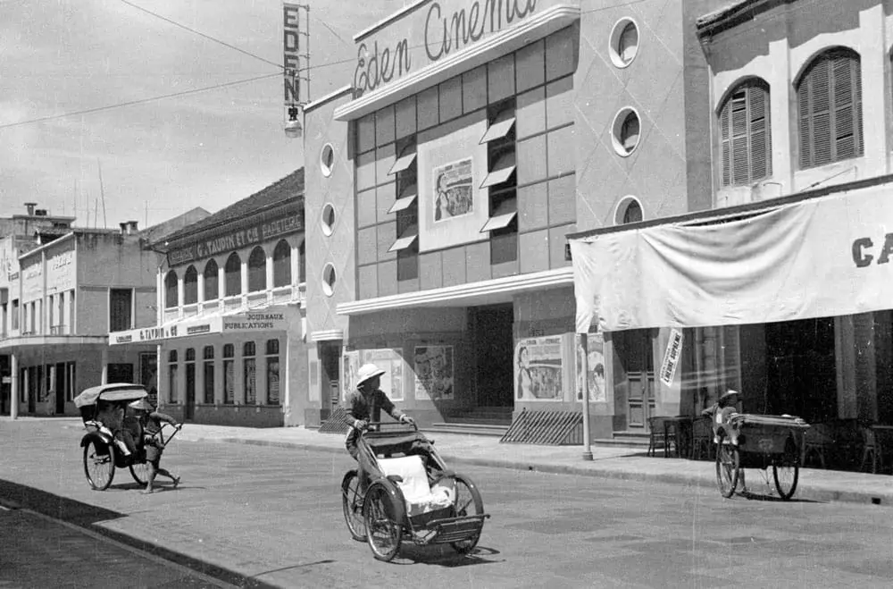 Cyclos in Hanoi in 1940