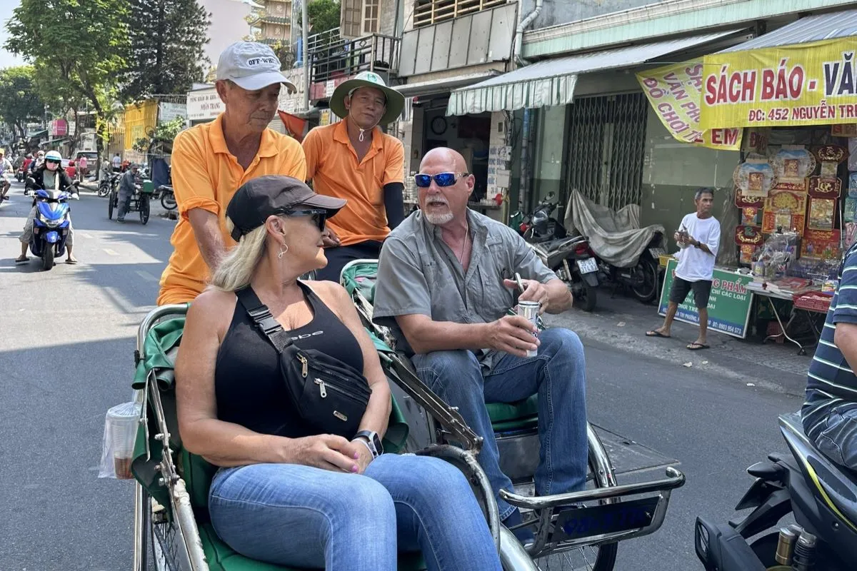 Doing a cylo tour is a way to support livelihood of elderly local drivers