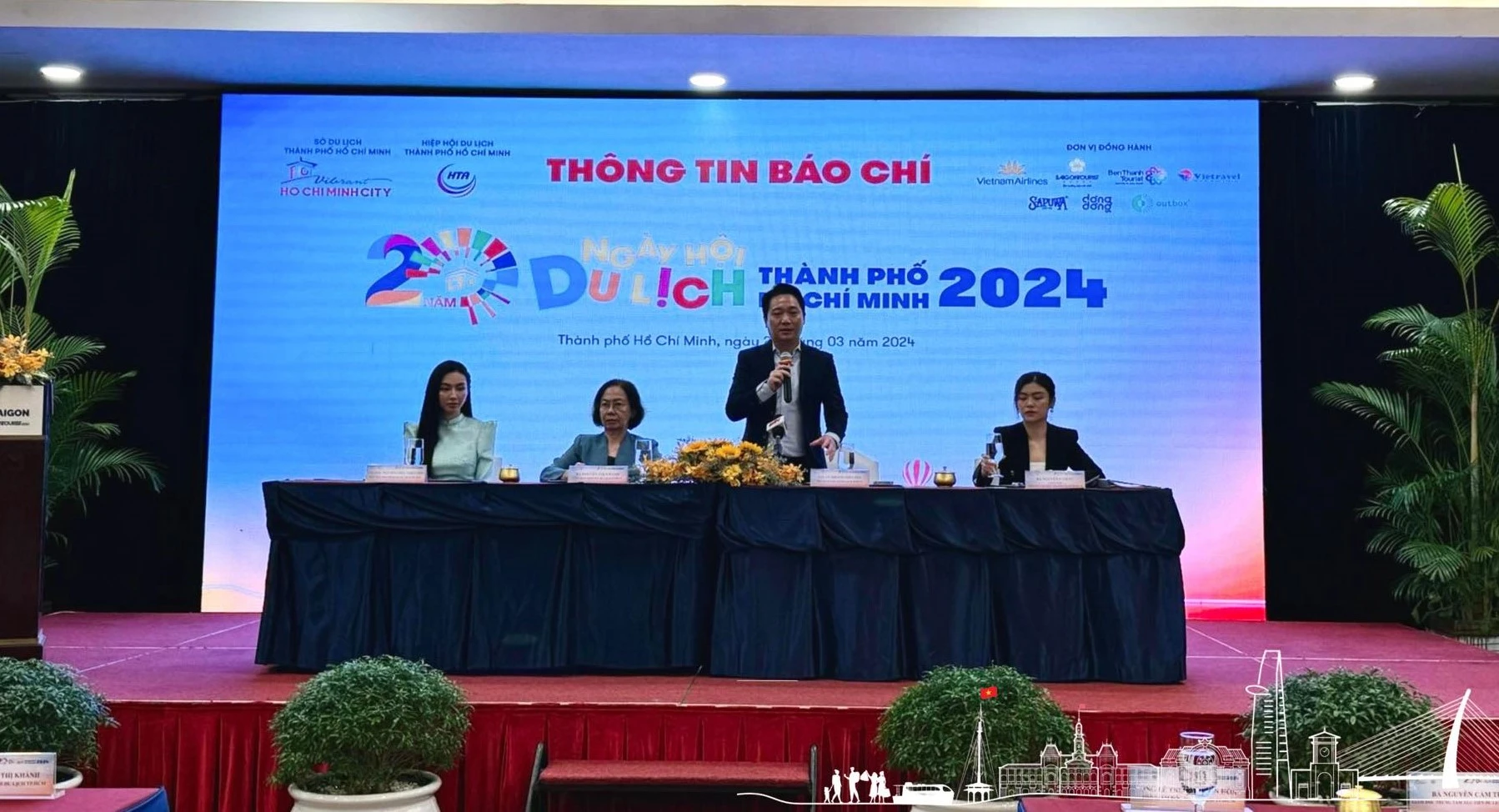 HCMC Department of Tourism hold a conference to announce Ho Chi Minh City Tourism Festival 2024