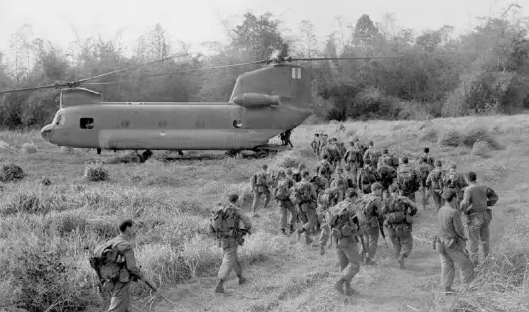 6RAR Rushed to Long Tan - Nui Dat
