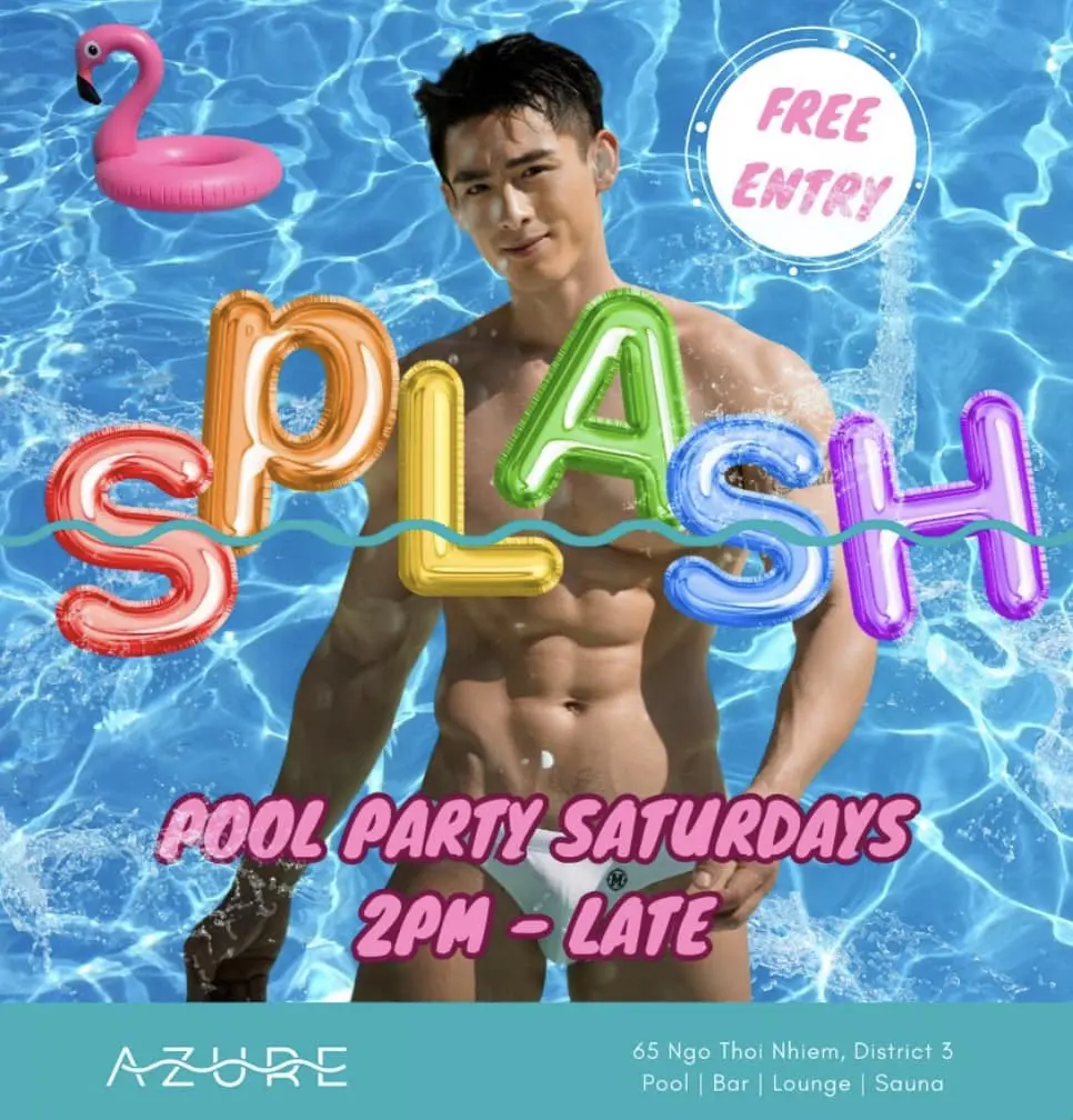 Azure Pool Bar & Lounge's Splash Pool Party