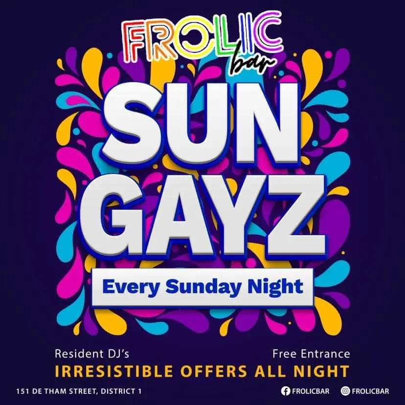 Frolic Bar's SunGayZ event for LGBT
