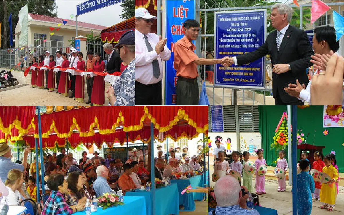 Long Phuoc Kindergarten - Official opening October 2010