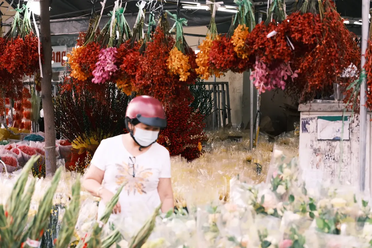 Ho Thi Ky Flower Market