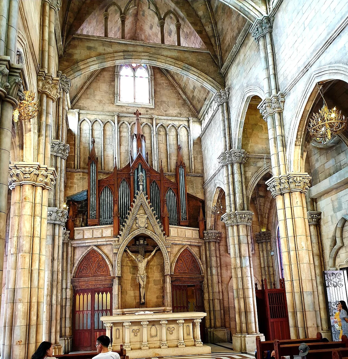 French Village church interior