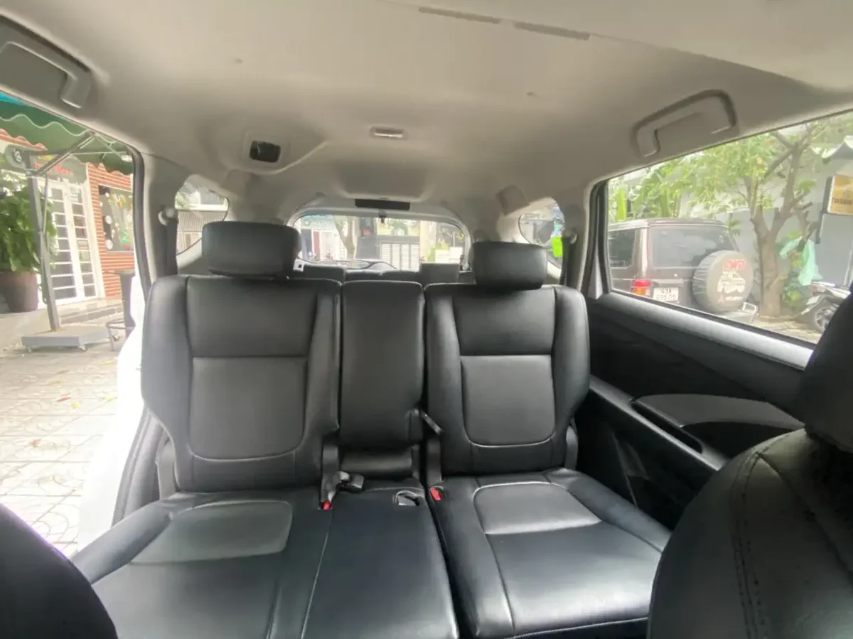 Illustrative passenger seating inside a private transfer vehicle